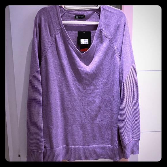 Penningtons Sweaters - NEW!! Pennington’s Purple Thermolite Sweater